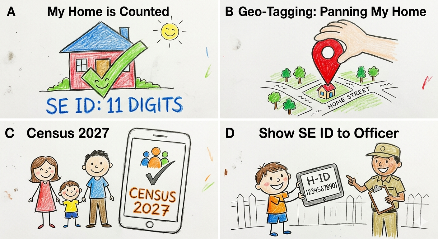 Self Enumeration drawing ideas for kids